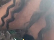 She sucked my cum out right in front of her boyfriend house in the middle of the street 🏠😈🤤 12/16