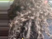 She sucked my cum out right in front of her boyfriend house in the middle of the street 🏠😈🤤 3/16