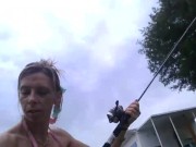 fishing no panty upskirt pt.2 16/16