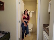 Standing Jeans Pee Practice (3 Urinal, 1 Toilet) 10/16