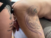 Strap On Stories - Daily PEGGING Day 82 rise & shine . time to milk U. I ButtFucked it so it’s mine. 14/16