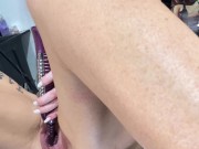 Strap on Stories - Daily PEGGING Day 81 -  Cum with your Ass or BALLS get 💥🔌⚡️ then I FUCK MYSELF. 15/16