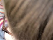 Swallowing my gardener's seed in the backyard UNCUT DEEPTHROAT 13/16