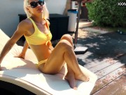 Just seat and enjoy her beauty Zazie Skymm