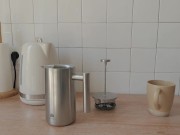 JOI FR - Mon coloc me surprend en train de regarder du porno, je lui dis de se branler devant moi. 1/16