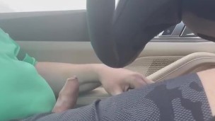 Drivethru next time? Sunday drive and wank at traffic lights