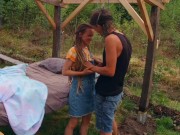 Sex in a swinging pergola - RosenlundX - HD 1/16