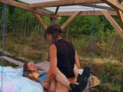 Sex in a swinging pergola - RosenlundX - Vertical 7/16