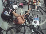 Strap On Stories - Daily PEGGING Day 77 He  MUST CUM in my mouth from a BIG DICK HOLE RESIZING. 15/16