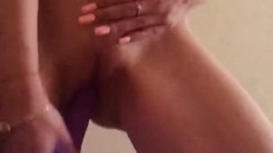 Petite girl and her toy