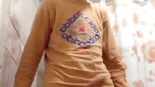 young blond masturbates