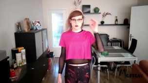 Goth Fitness class is in session y'all