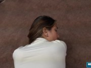 Naughty nurse gets fucked in her ripped pantyhose 11/16