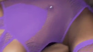 Sexy Ebony Slut Loves To Ride!