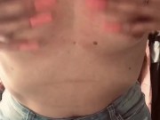 Small tits scratch & squeeze 11/16