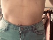 Small tits scratch & squeeze 13/16