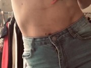 Small tits scratch & squeeze 2/16