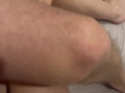 I wake up for cum on her mouth and on her small tits 13/16