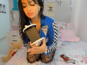 ASMR INTENSE sexy big boobs and big ass latina dirty talking and making wet pussy sounds 2/16