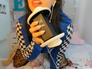 ASMR INTENSE sexy big boobs and big ass latina dirty talking and making wet pussy sounds 5/16