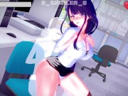 Genshin Impact - Raiden Shogun in the office 7/16