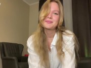 Asmr girlfriend roleplay. POV virtual sex. Stay home and fuck is better than walk. 4/16