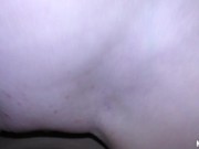 White cum on my neighbor's teen white ass ! 18 y.o. 2/16