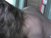 White cum on my neighbor's teen white ass ! 18 y.o. 6/16