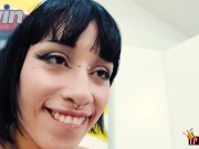 magrinha fazendo anal GAPE | Amber Kai | LP Produções 6/16
