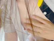 Flirting and creampie sex with an 18-year-old McDonald's employee. 12/16