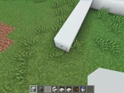 How to build a Modern House with a Pool in Minecraft 2/16