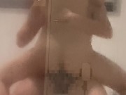 【素人／NTR／寝取り願望／口内射精】友だちから寝取ってほしいと言われたので、シャワー中に乗り込んだら、彼女の方が乗り気だった。 8/16