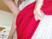 I turned my BF (POV) into a cuck again with a creampie, then he made squirt while leaking their cum 5/16