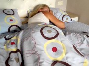 Pretty S-Wife Katy woke up from excitement and wanted a hard cock 1/16