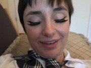 POV Roleplay with Stevie Moon naughty student pussy eaten and sucks cock 13/16