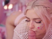 All cute girls love hot cum on their faces - Eva Elfie 5/16