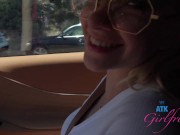 GFE scene hanging out with Amateur Riley Star taking a spin and making her pussy cream 1/16