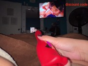 3ORGASMS watching HENTAI🥵comment if you enjoyed it 9/16