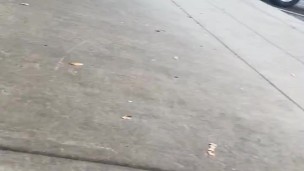Flashing little dick in public