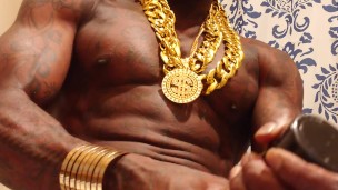Big Black Hairy Dick Worship Hallelujah Johnson ( Jeremiah Having Birthday Sex And Cumming )