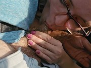 Car Blowjob, I swallow 13/16