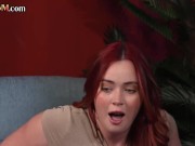 CFNM British babe sucks cock in HJ group 5/16