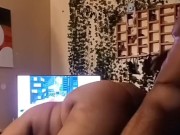 AIN'T NO HOLDING BACK THICK EBONY JUST WANTS HER PHAT ASS SMACKED!!!!!!!!! 3/16