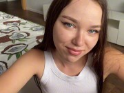 Fucked stepsister stuck under the bed and cum in her mouth 9/16