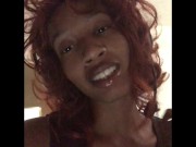 TINY ENJOYS VIEW OF FEET WHILE I PLAY THE GAME 2/16