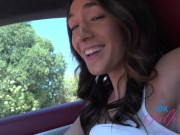 POV date with Aubry Babcock going on a ride together and getting her pussy played with GFE 14/16