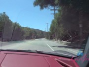 POV date with Aubry Babcock going on a ride together and getting her pussy played with GFE 8/16