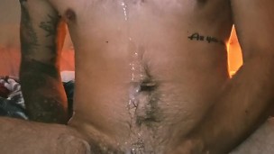 Alone time. Jerking off and cumming all over myself