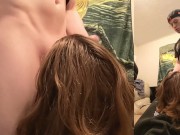 Heather Kane Milks Fratboy Cock for Huge Cum Load! 14/16