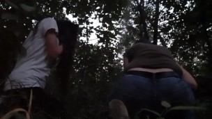 Two strangers gave me cunnilingus in a public place - IkaSmokS